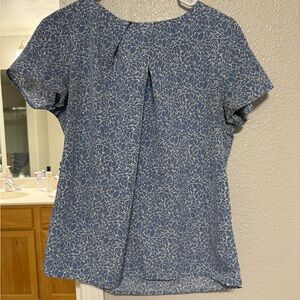 Chase Bank Lands End Blouse
